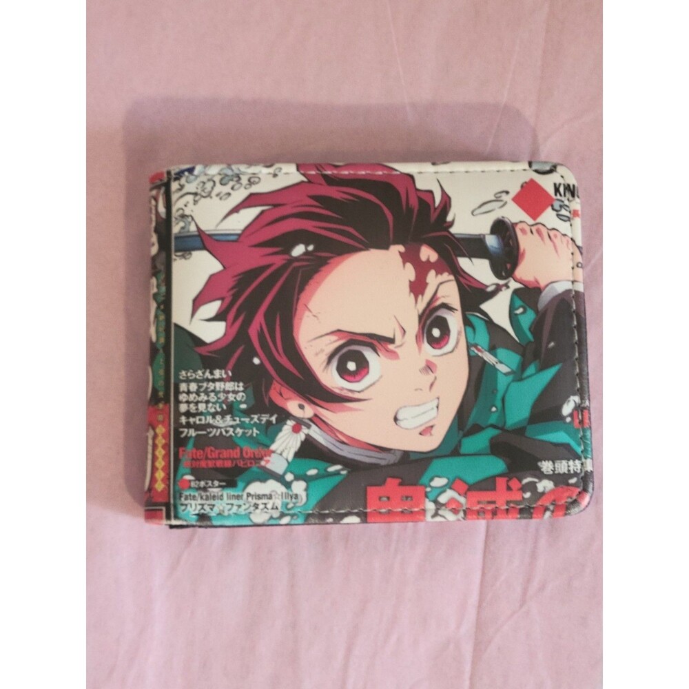 Demon Slayer Kimetsu no Yaiba Tanjiro Kamado Anime Bi-Fold Wallet